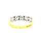 Pre Owned 18ct 5 Stone Diamond Ring ZR40